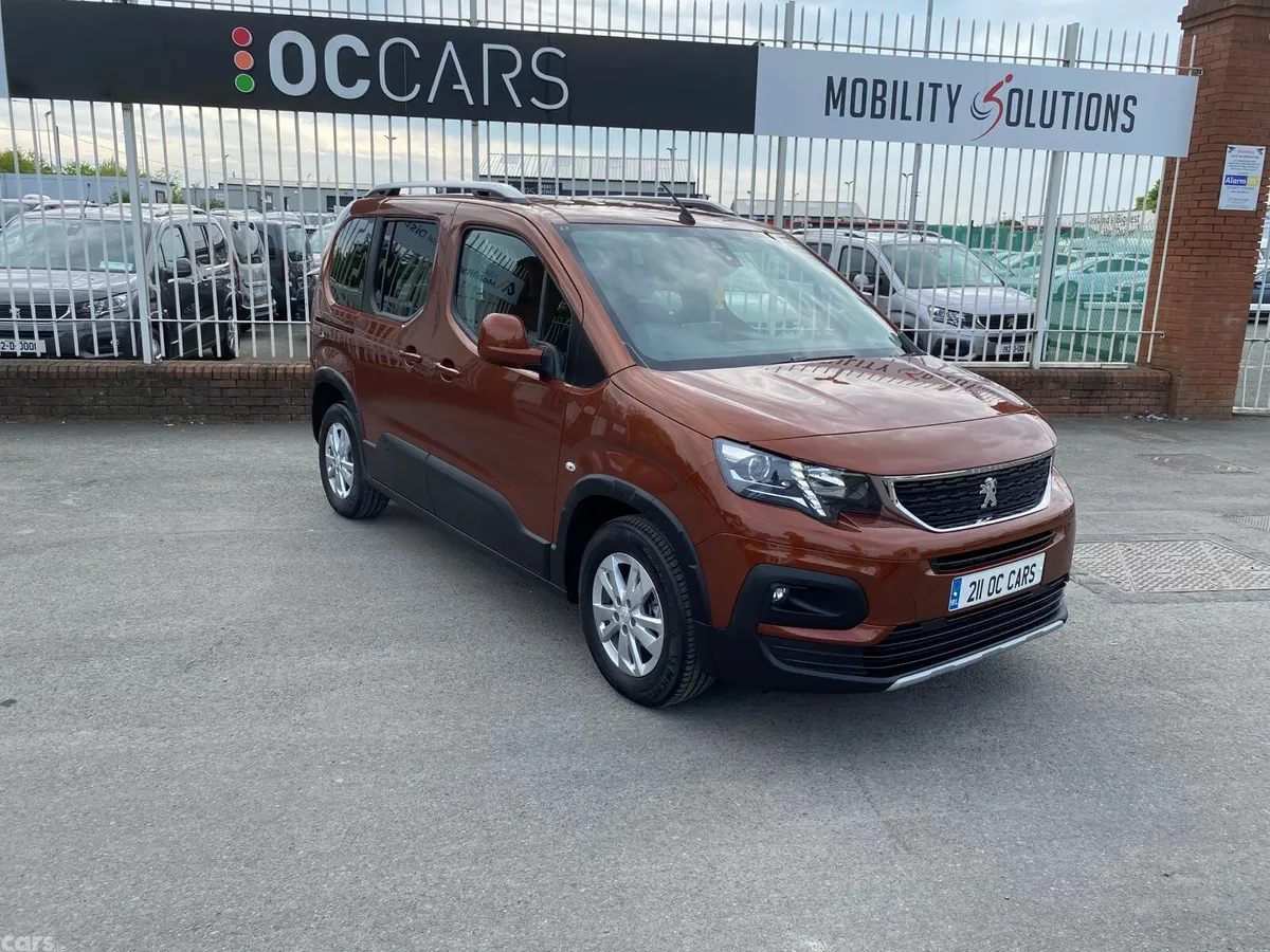 Peugeot Rifter MPV, Diesel, 2021, Orange