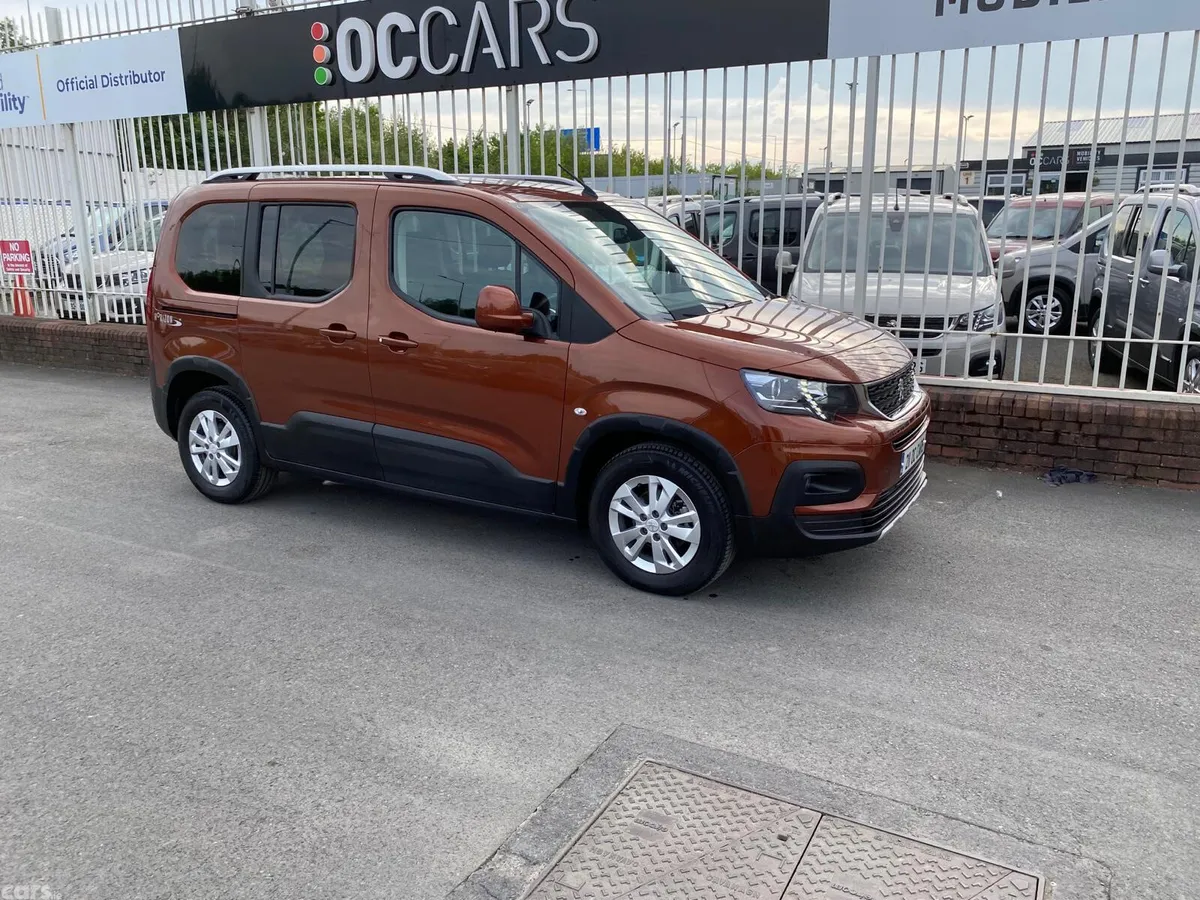 Peugeot Rifter MPV, Diesel, 2021, Orange