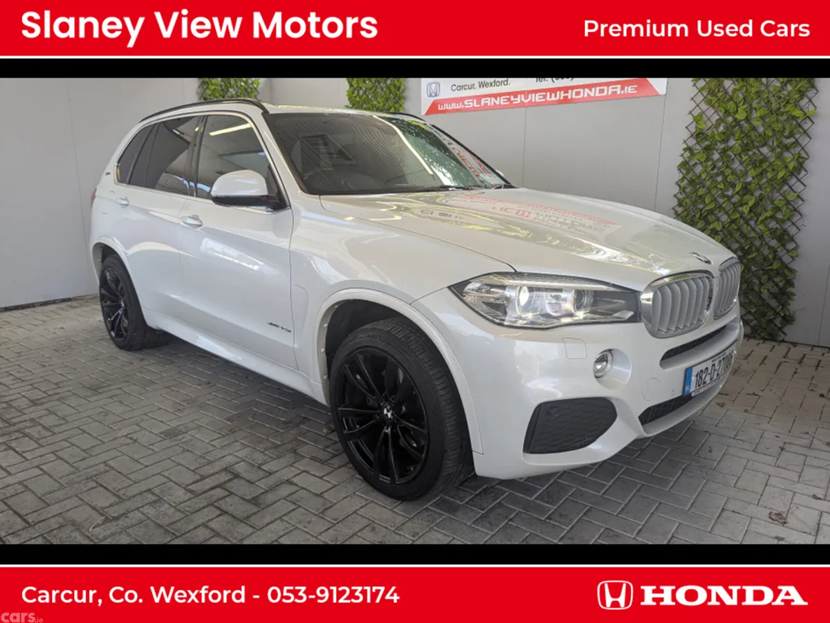 BMW X5 Estate, Petrol Plug-in Hybrid, 2018, White