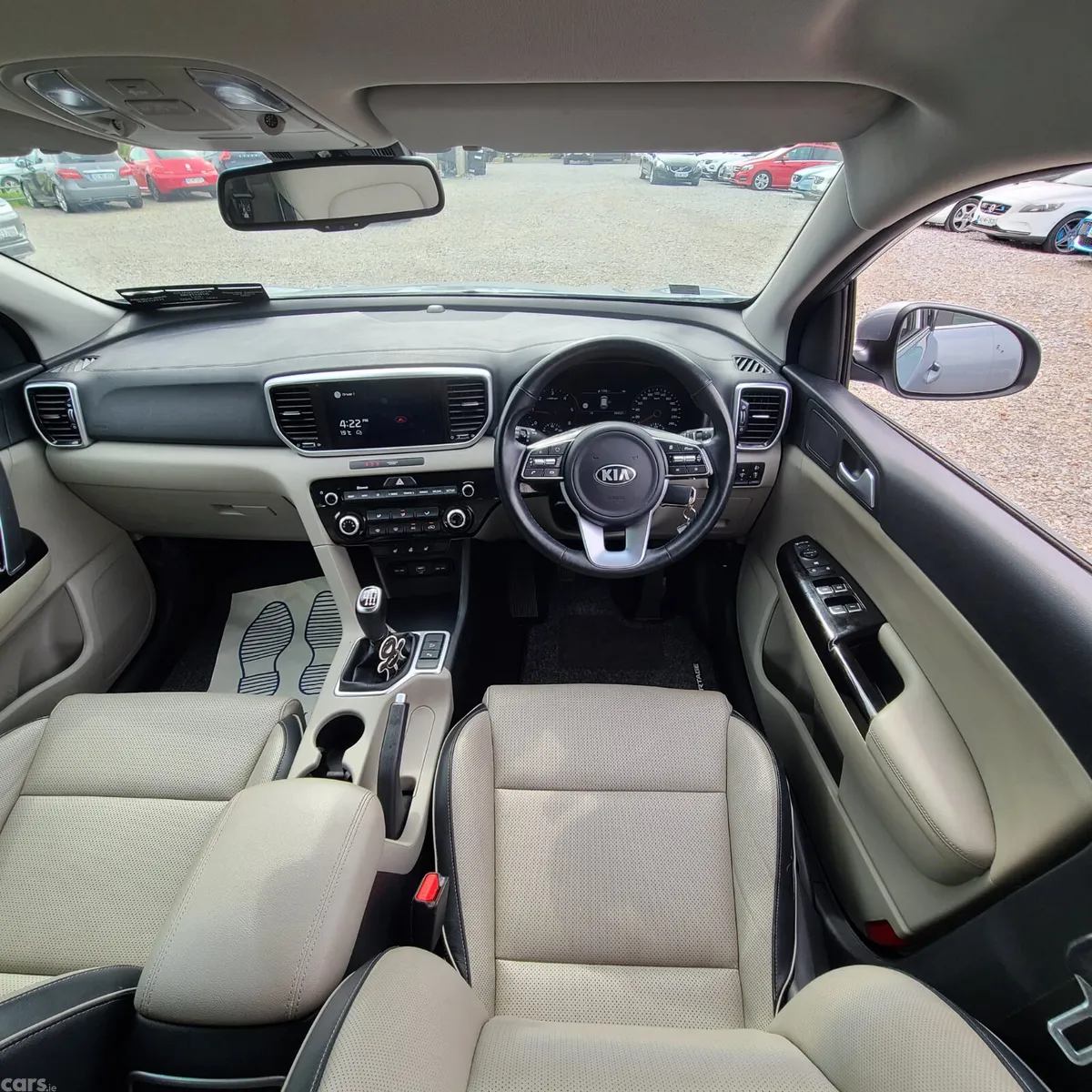 Kia Sportage SUV, Diesel Hybrid, 2022, Grey