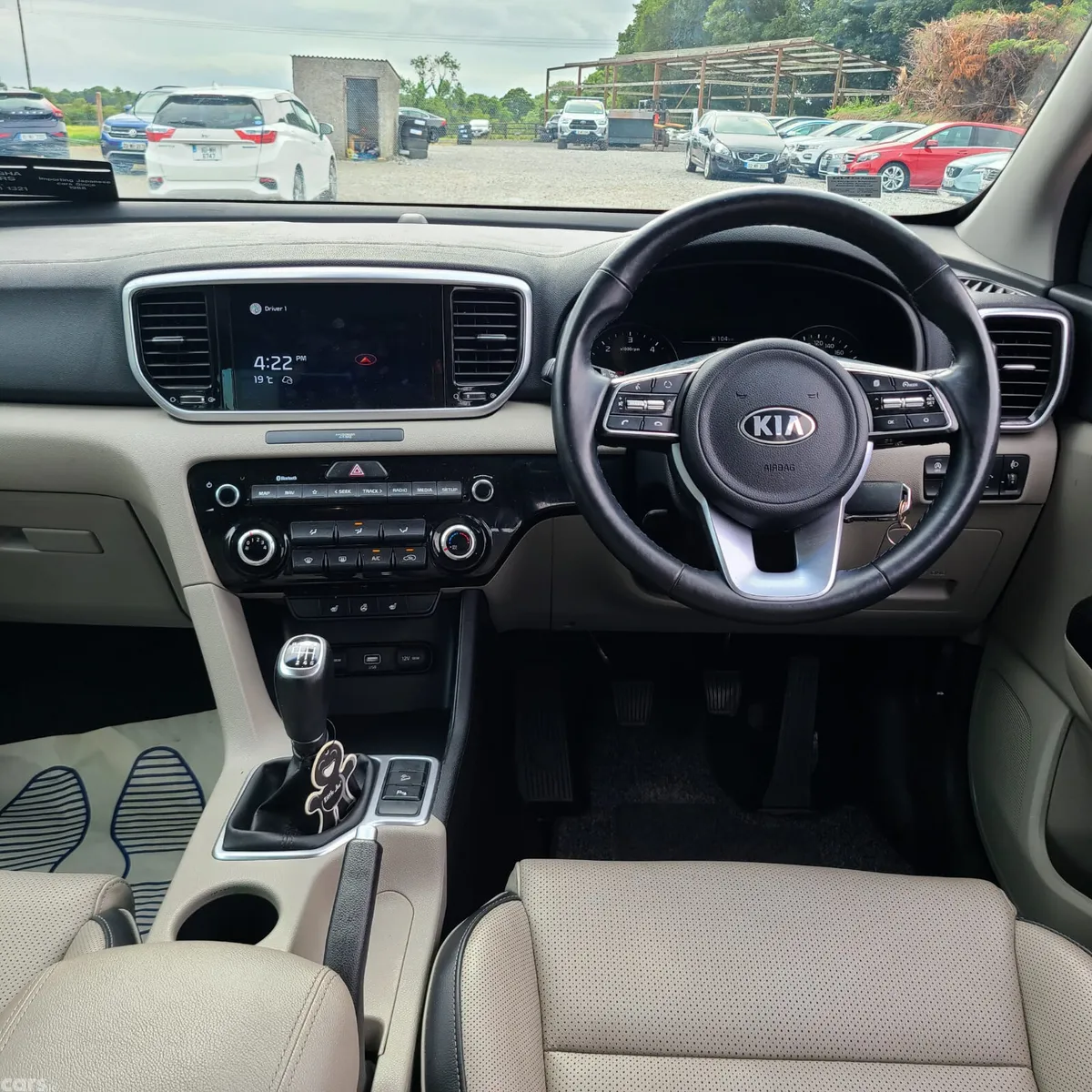 Kia Sportage SUV, Diesel Hybrid, 2022, Grey