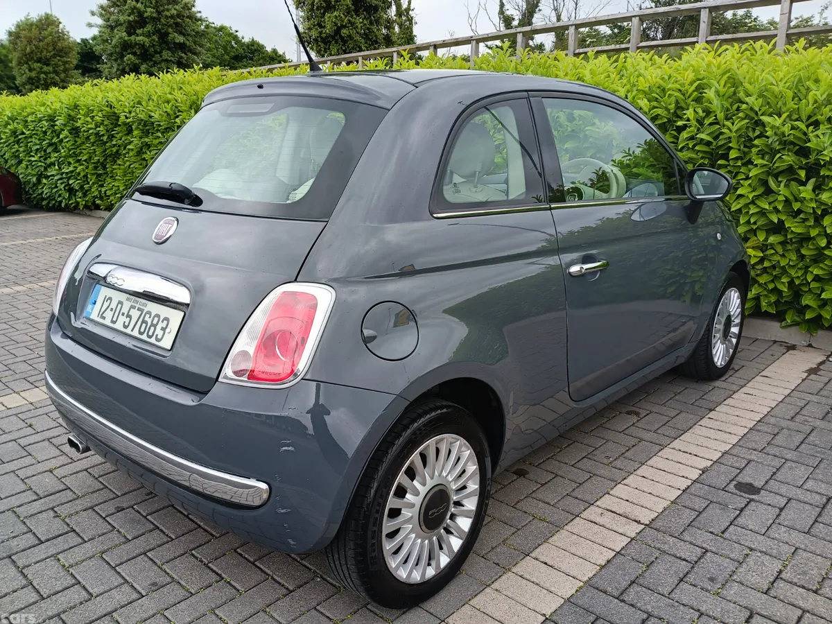 Fiat 500 Hatchback, Petrol, 2012, Grey