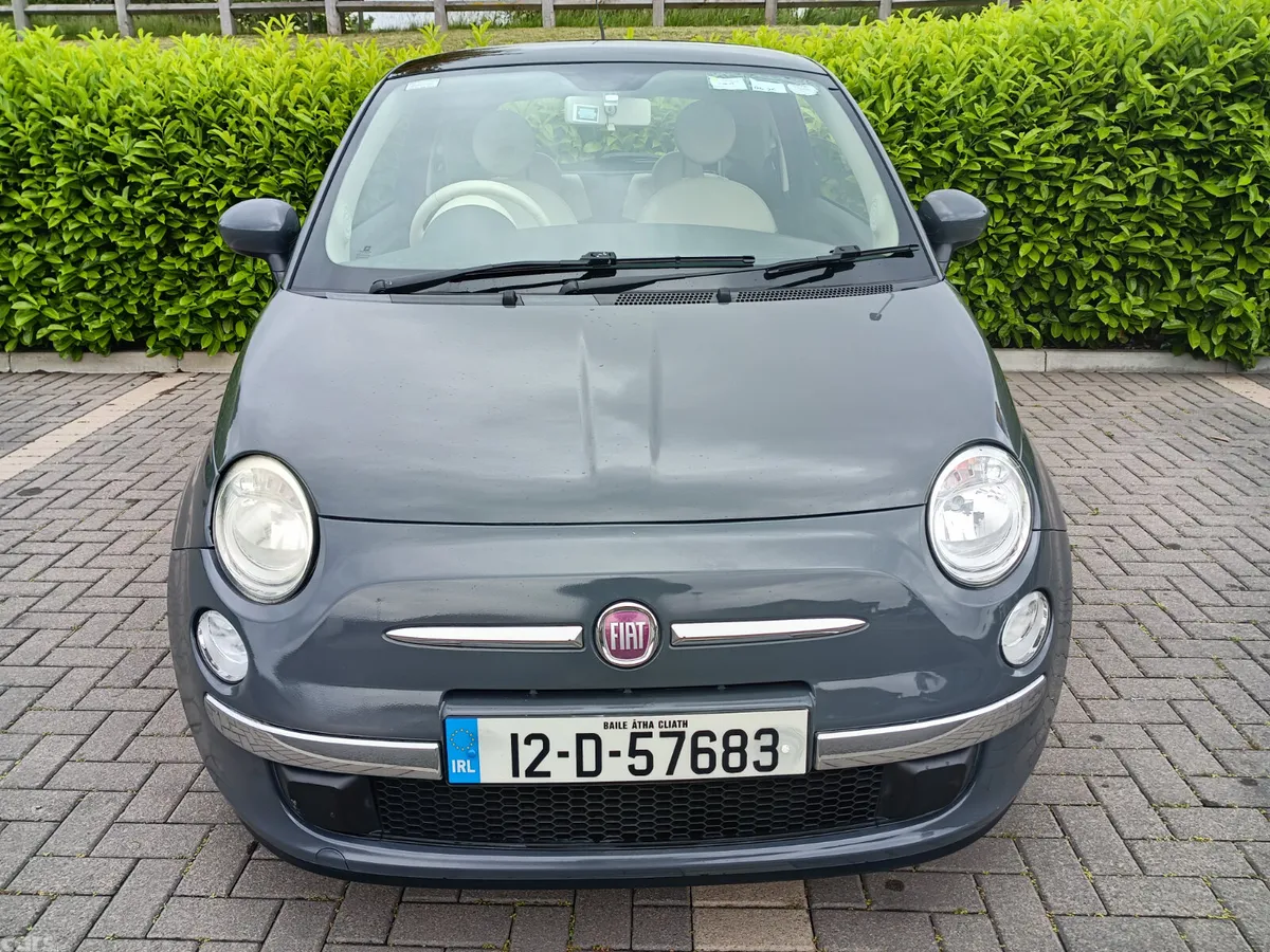 Fiat 500 Hatchback, Petrol, 2012, Grey