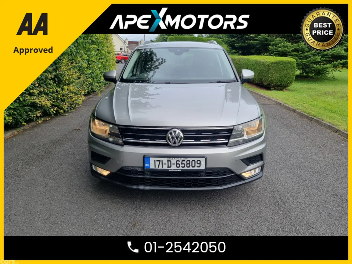 Volkswagen Tiguan SUV, Diesel, 2017, Silver