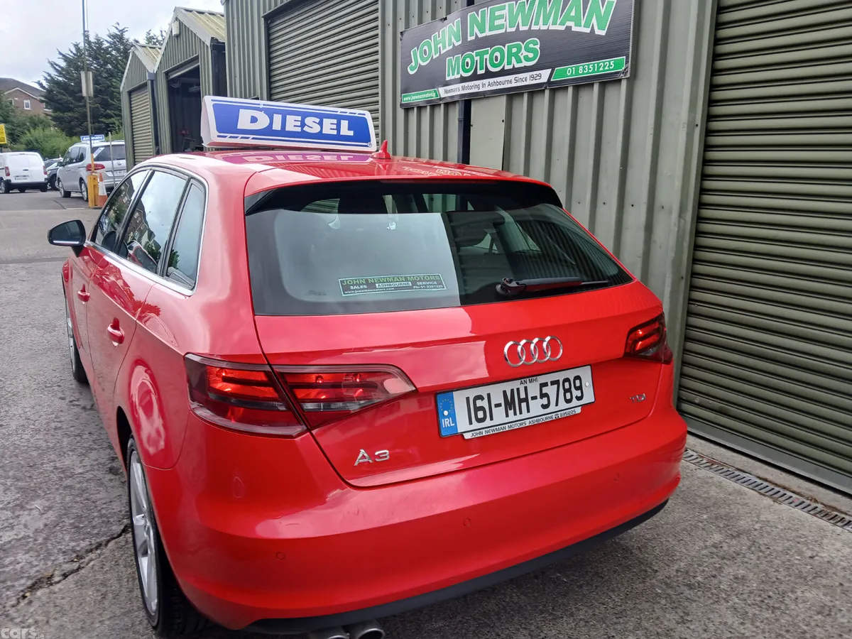 Audi A3 Hatchback, Diesel, 2016, Red