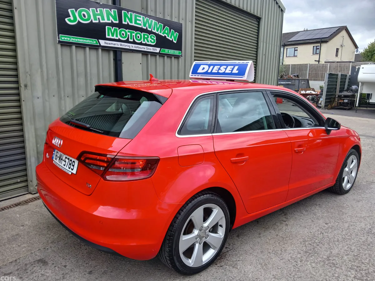 Audi A3 Hatchback, Diesel, 2016, Red