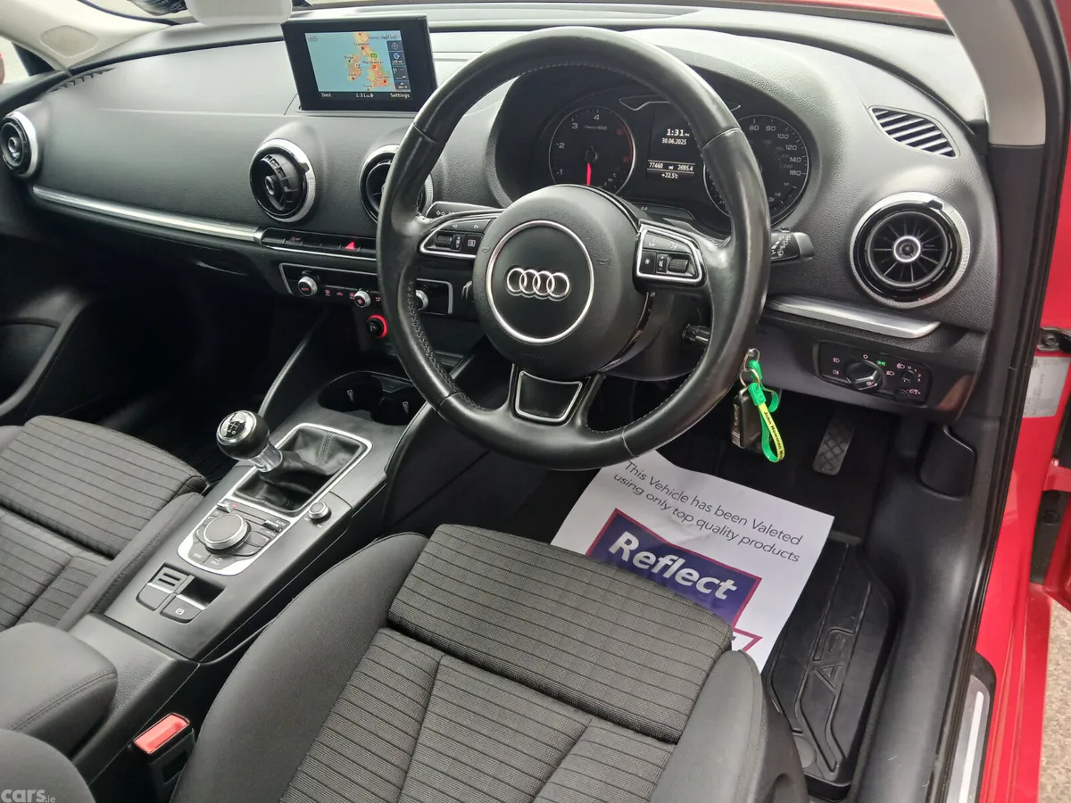 Audi A3 Hatchback, Diesel, 2016, Red