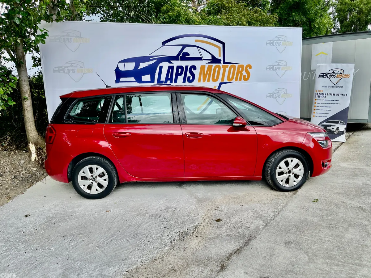 Citroen Grand C4 Picasso Hatchback, Diesel, 2014, Red