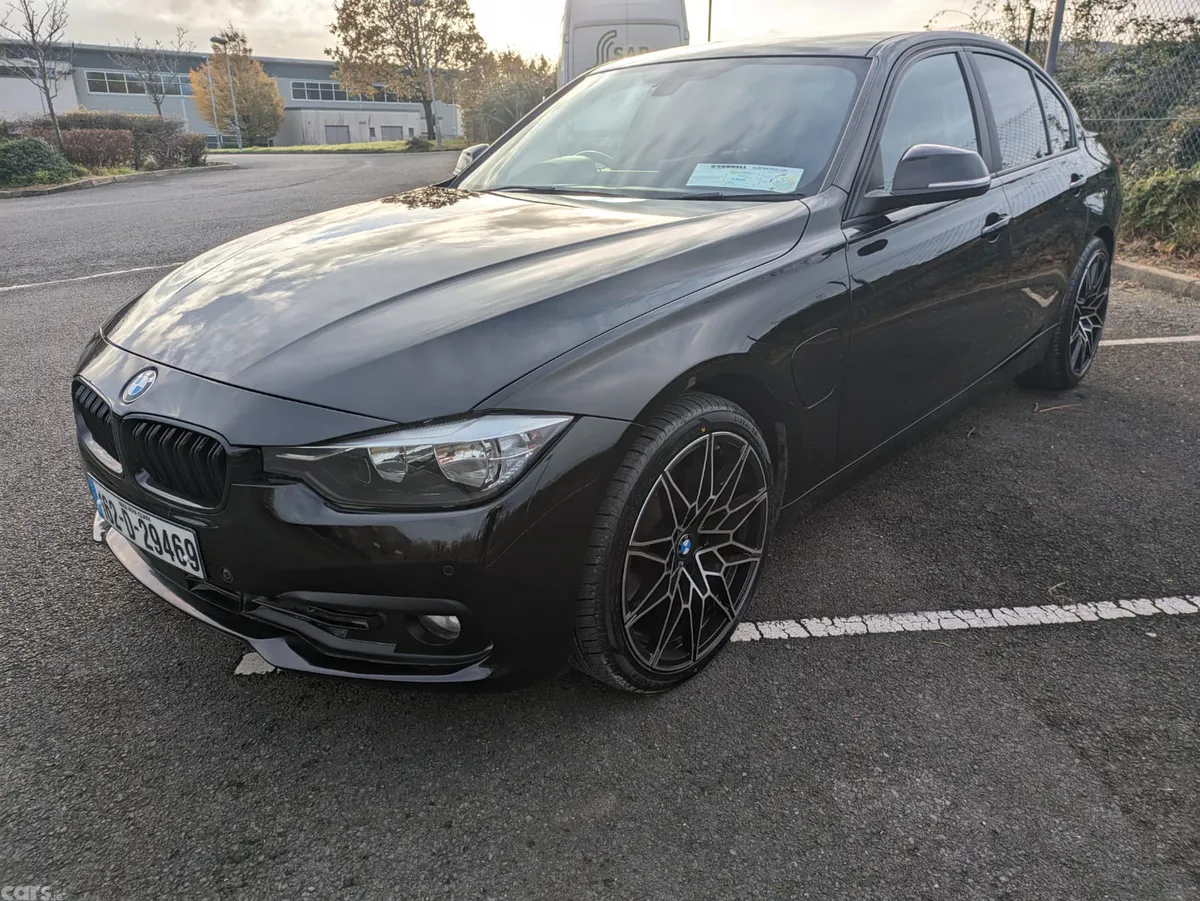 BMW 3-Series Saloon, Petrol Plug-in Hybrid, 2016, Black