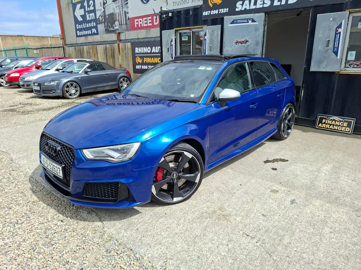 Audi RS3 Hatchback, Petrol, 2016, Blue