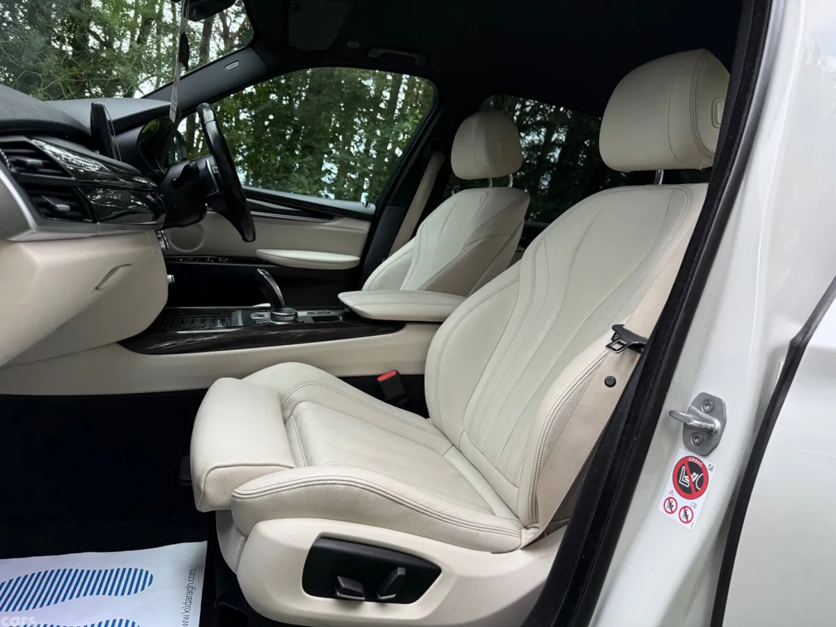 BMW X5 SUV, Petrol Plug-in Hybrid, 2016, White