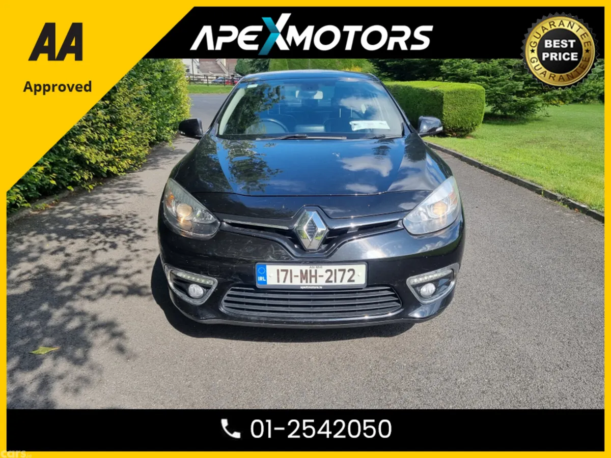 Renault Fluence Saloon, Diesel, 2017, Black