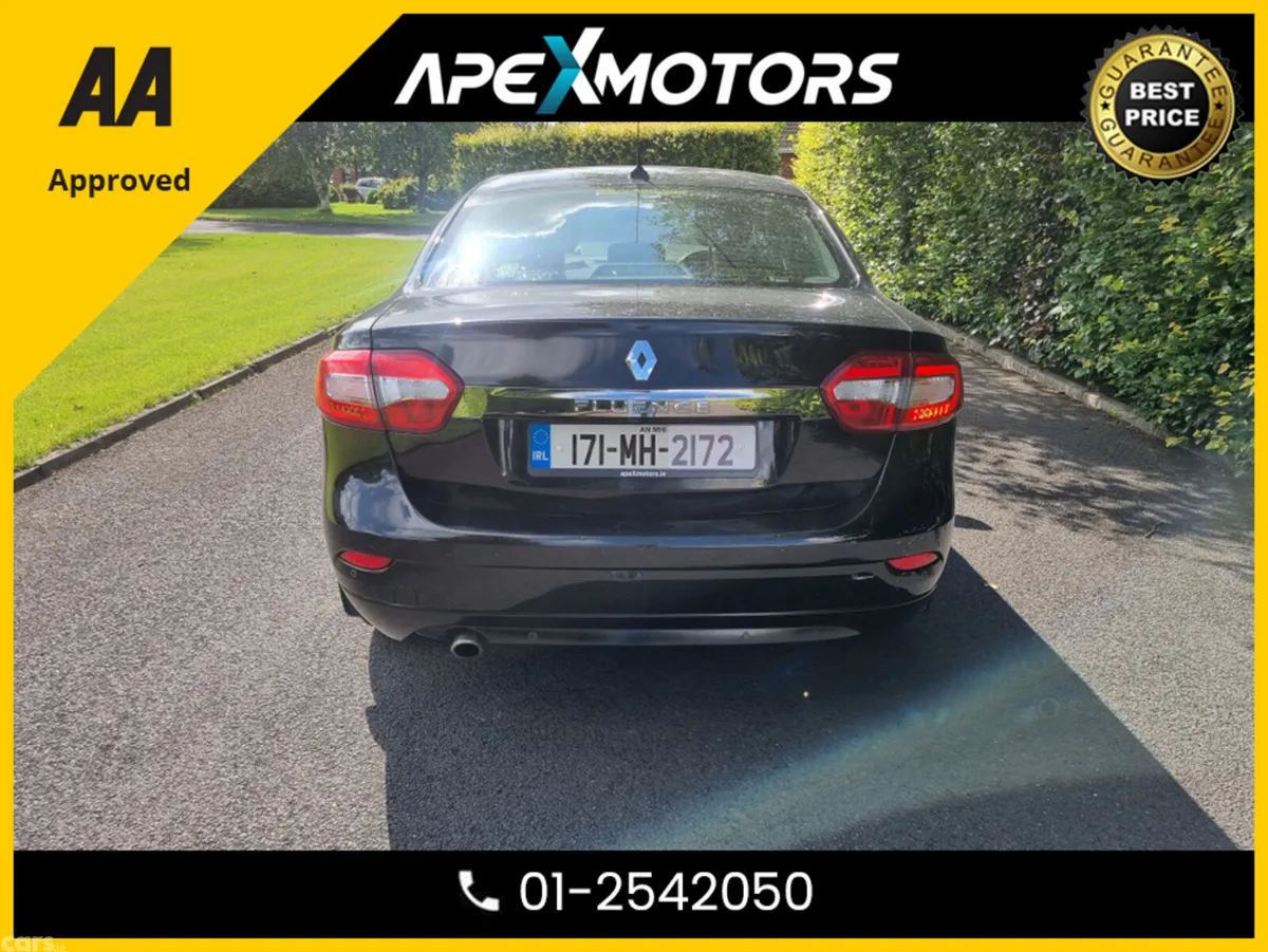Renault Fluence Saloon, Diesel, 2017, Black