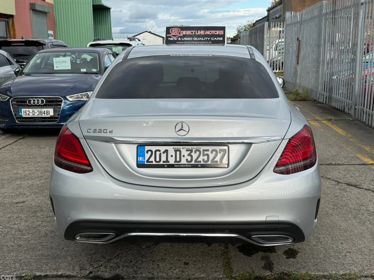 Mercedes-Benz C-Class Saloon, Diesel, 2020, Silver