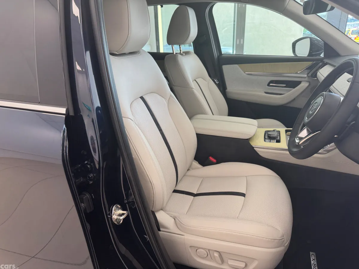 Mazda CX-80 SUV, Petrol Plug-in Hybrid, 2026, Blue