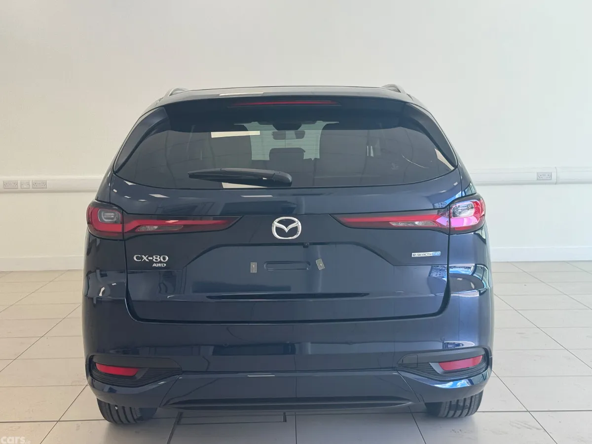 Mazda CX-80 SUV, Petrol Plug-in Hybrid, 2026, Blue