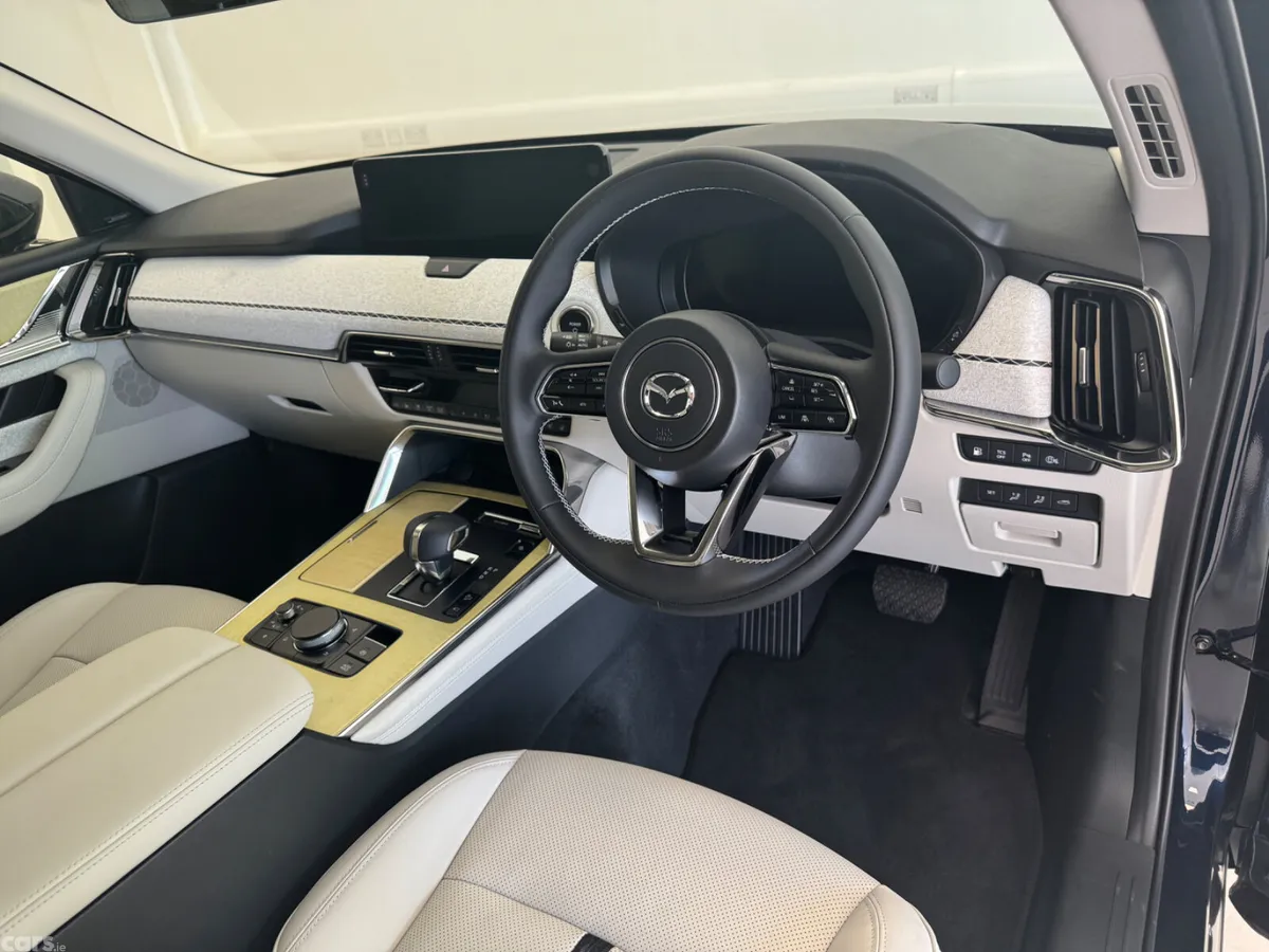 Mazda CX-80 SUV, Petrol Plug-in Hybrid, 2026, Blue