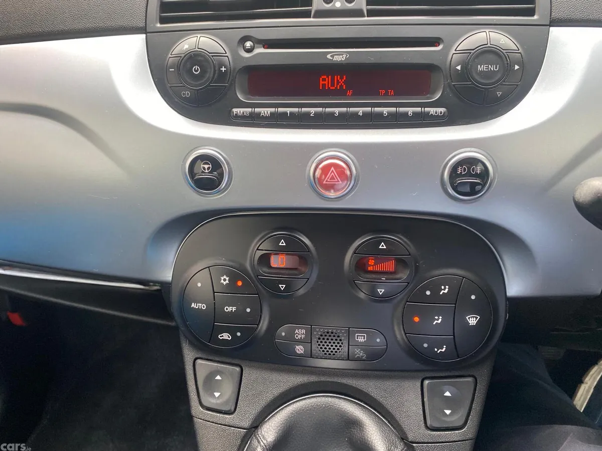 Fiat 500 Hatchback, Petrol, 2015, Blue