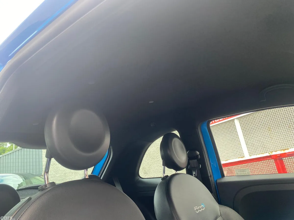 Fiat 500 Hatchback, Petrol, 2015, Blue