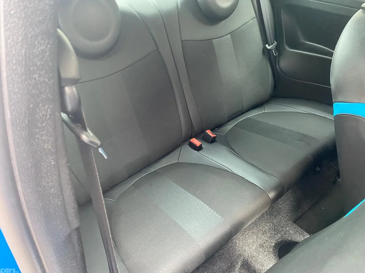Fiat 500 Hatchback, Petrol, 2015, Blue