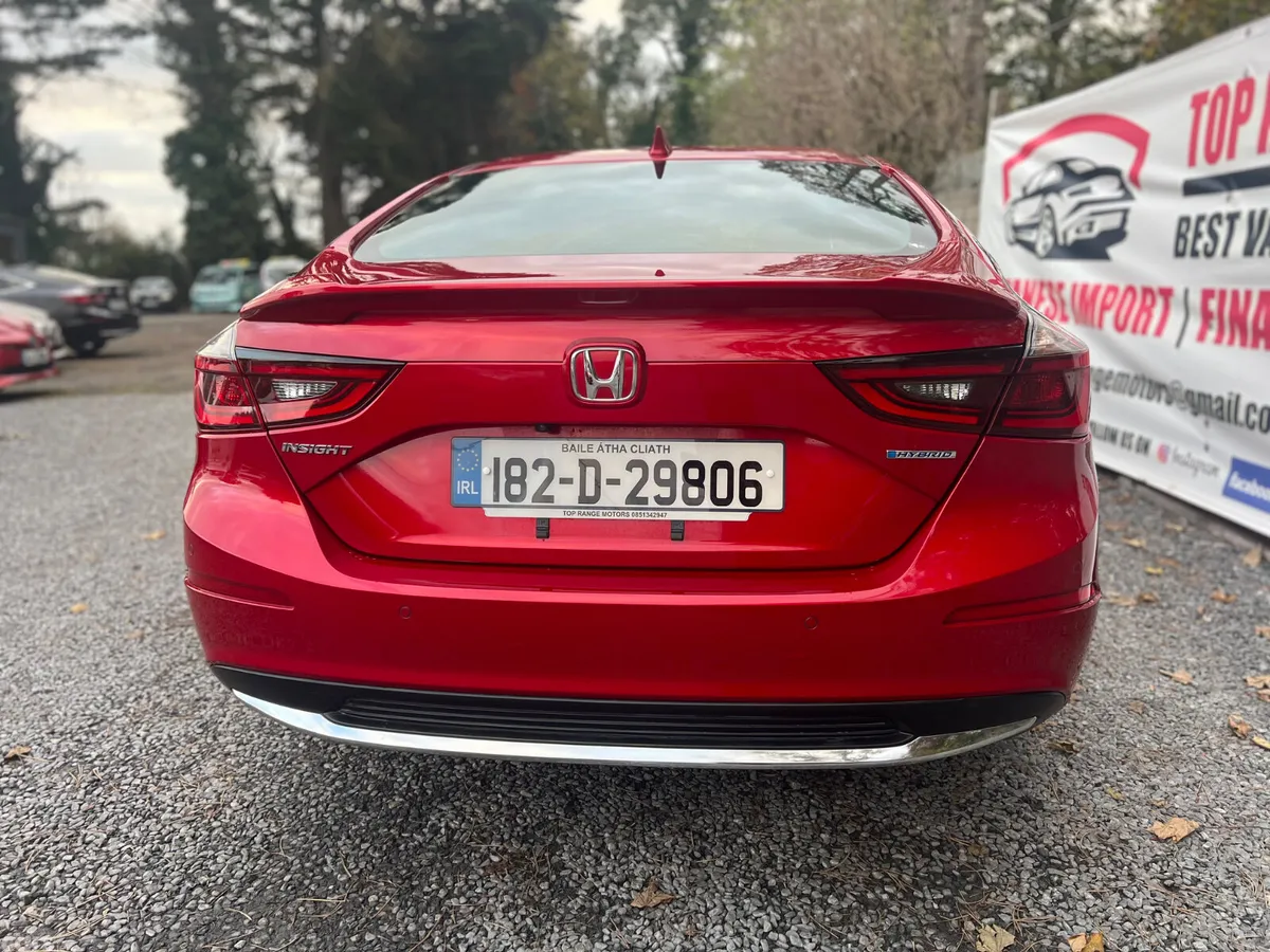 Honda Civic Hatchback, Petrol Hybrid, 2018, Red