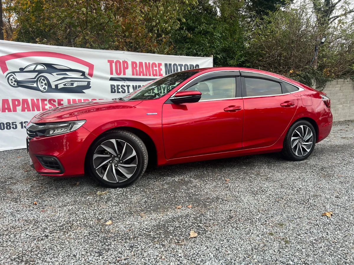 Honda Insight Hatchback, Petrol Hybrid, 2018, Red