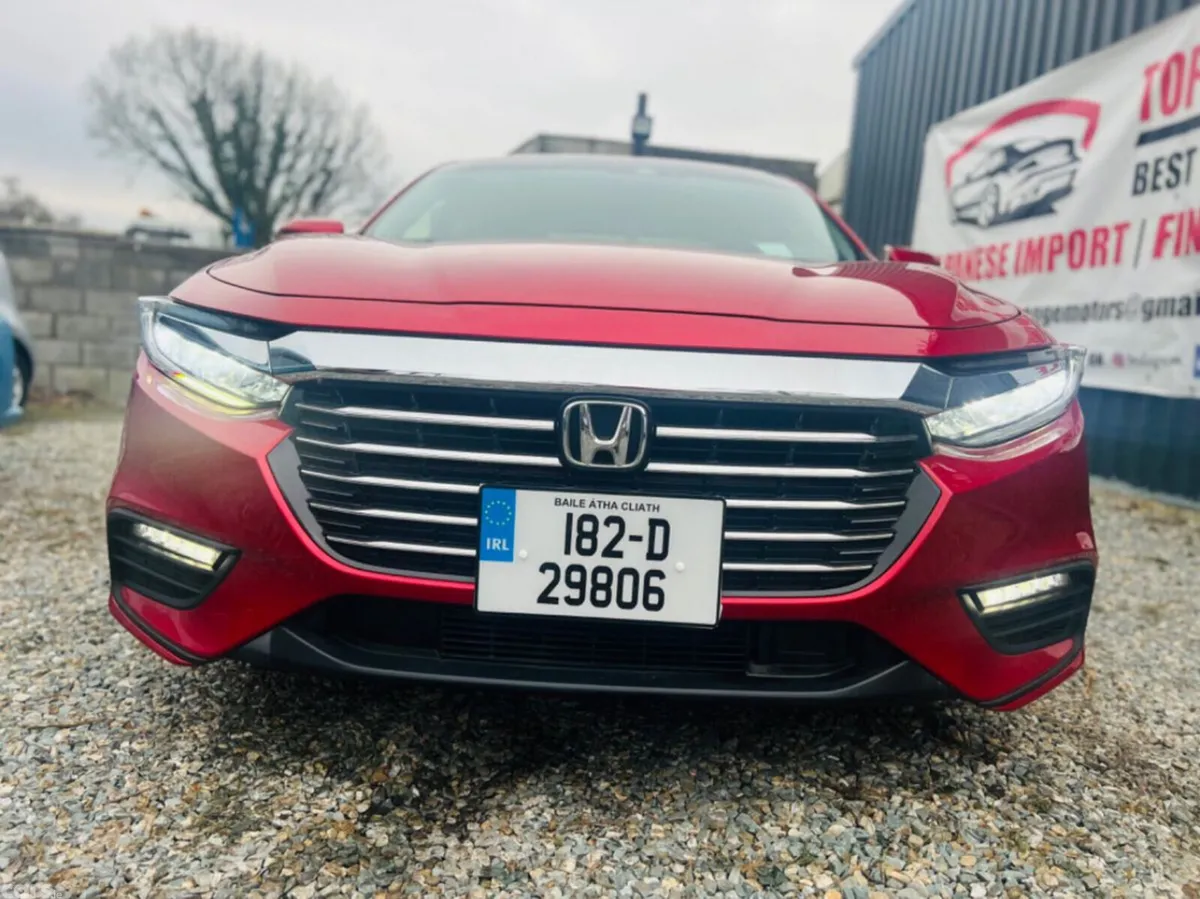 Honda Insight Hatchback, Petrol Hybrid, 2018, Red