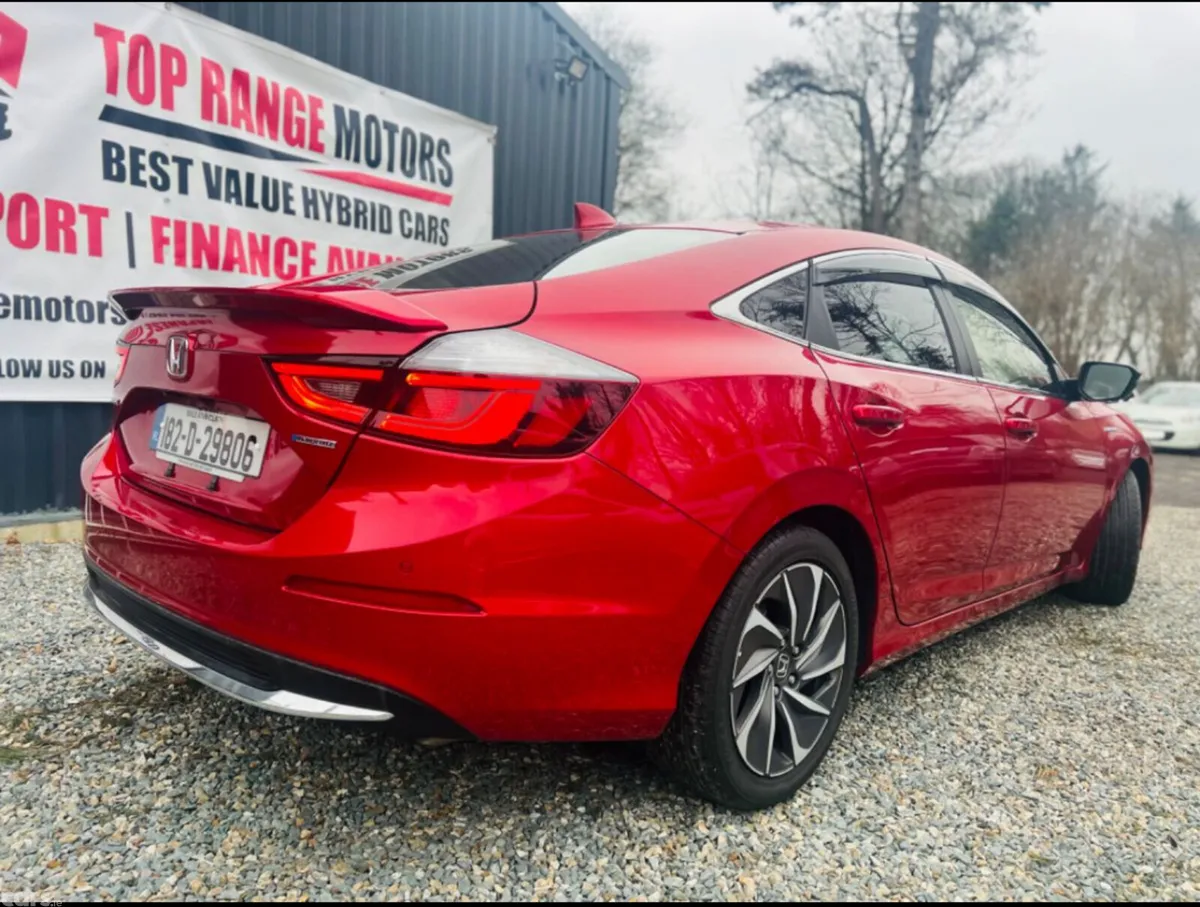 Honda Insight Hatchback, Petrol Hybrid, 2018, Red