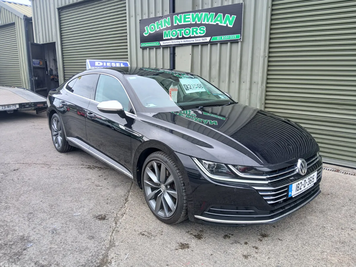 Volkswagen Arteon Hatchback, Diesel, 2018, Black