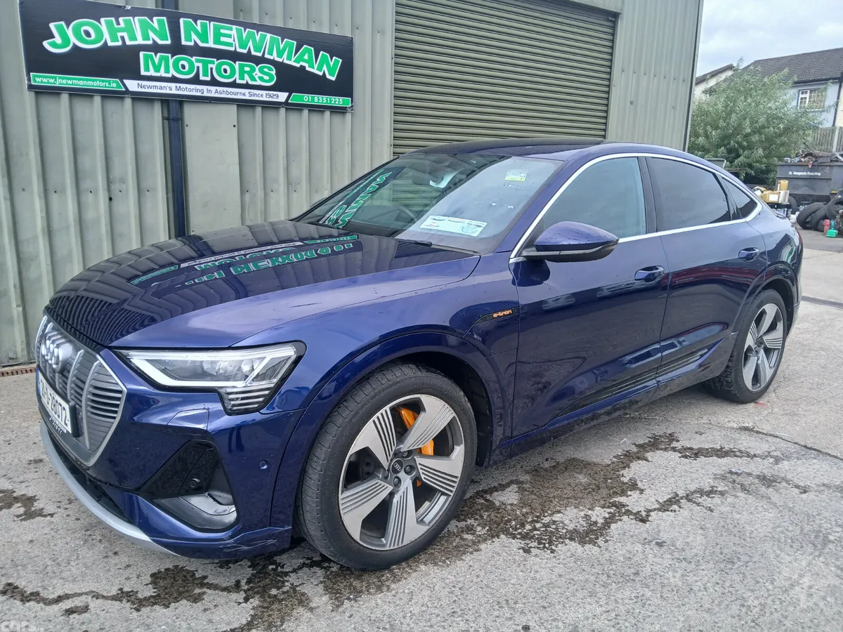 Audi e-tron Hatchback, Electric, 2021, Blue