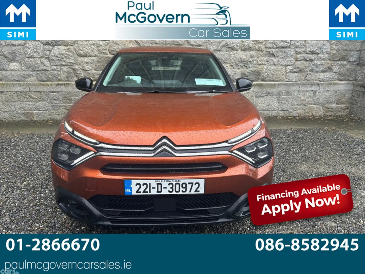 Citroen C4 Hatchback, Petrol, 2022, Orange