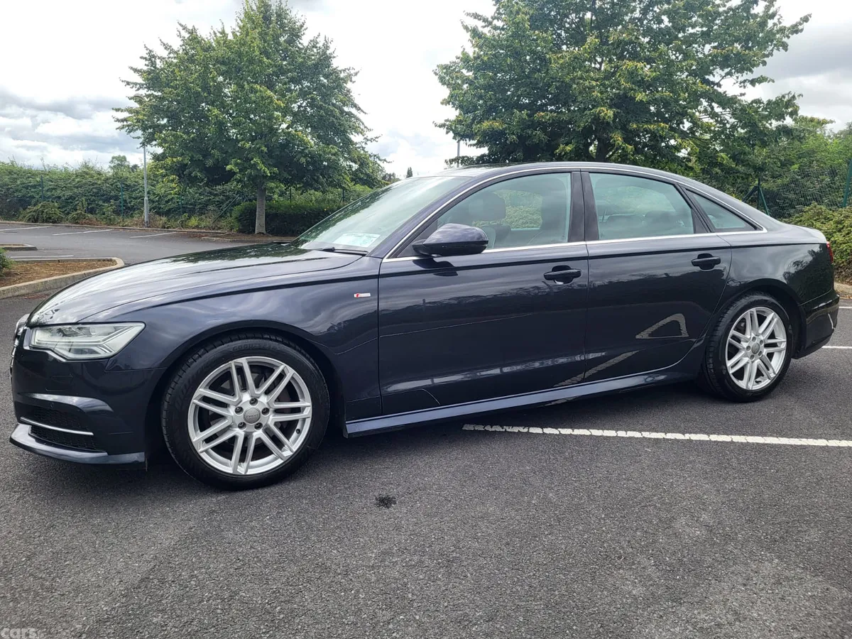 Audi A6 Saloon, Diesel, 2015, Blue
