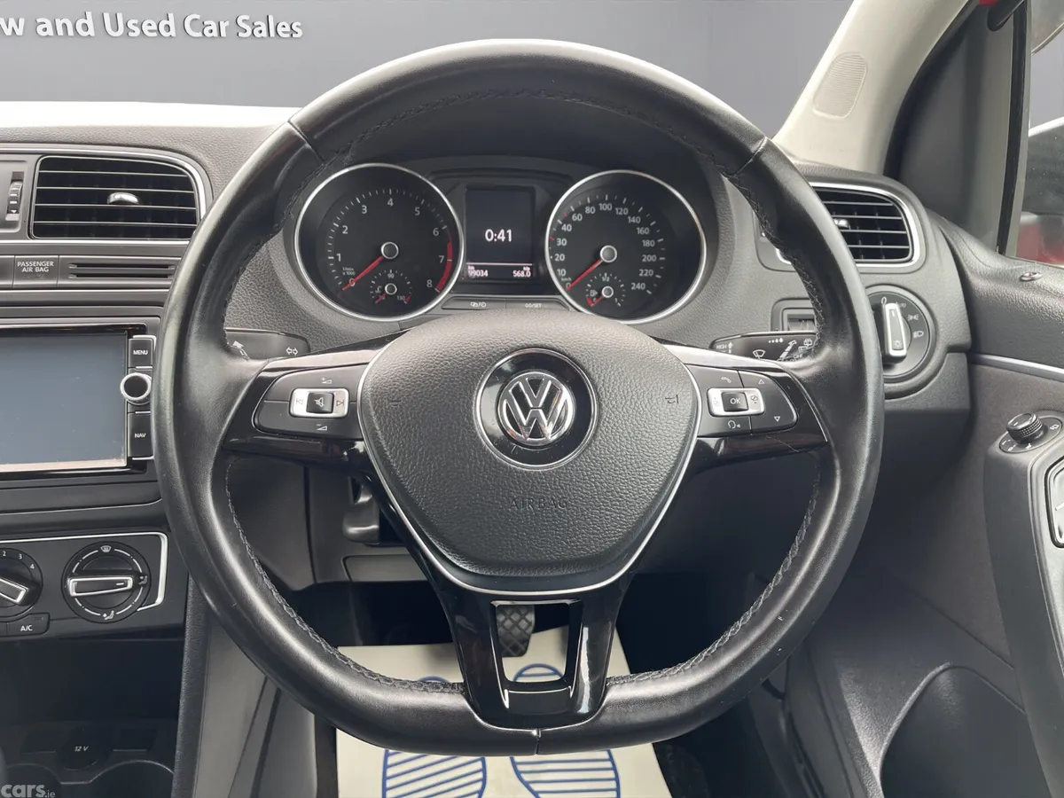 Volkswagen Polo Hatchback, Petrol, 2016, Red