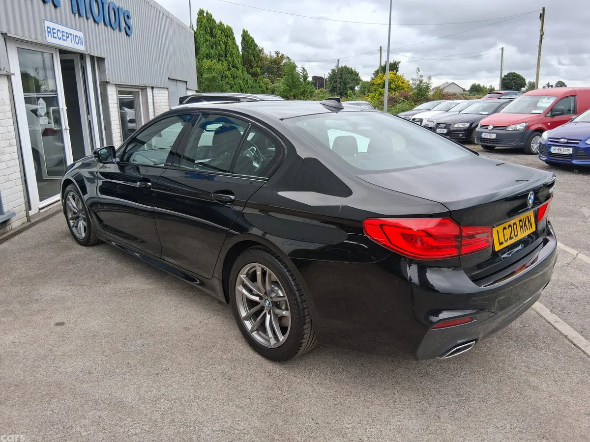 BMW 5-Series Saloon, Diesel Hybrid, 2020, Black