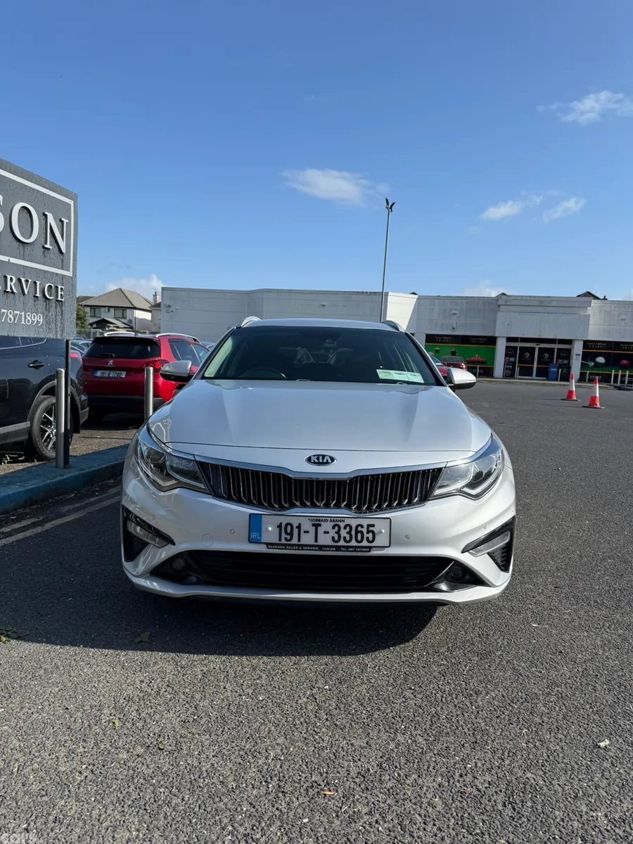 Kia Optima Estate, Diesel, 2019, Silver