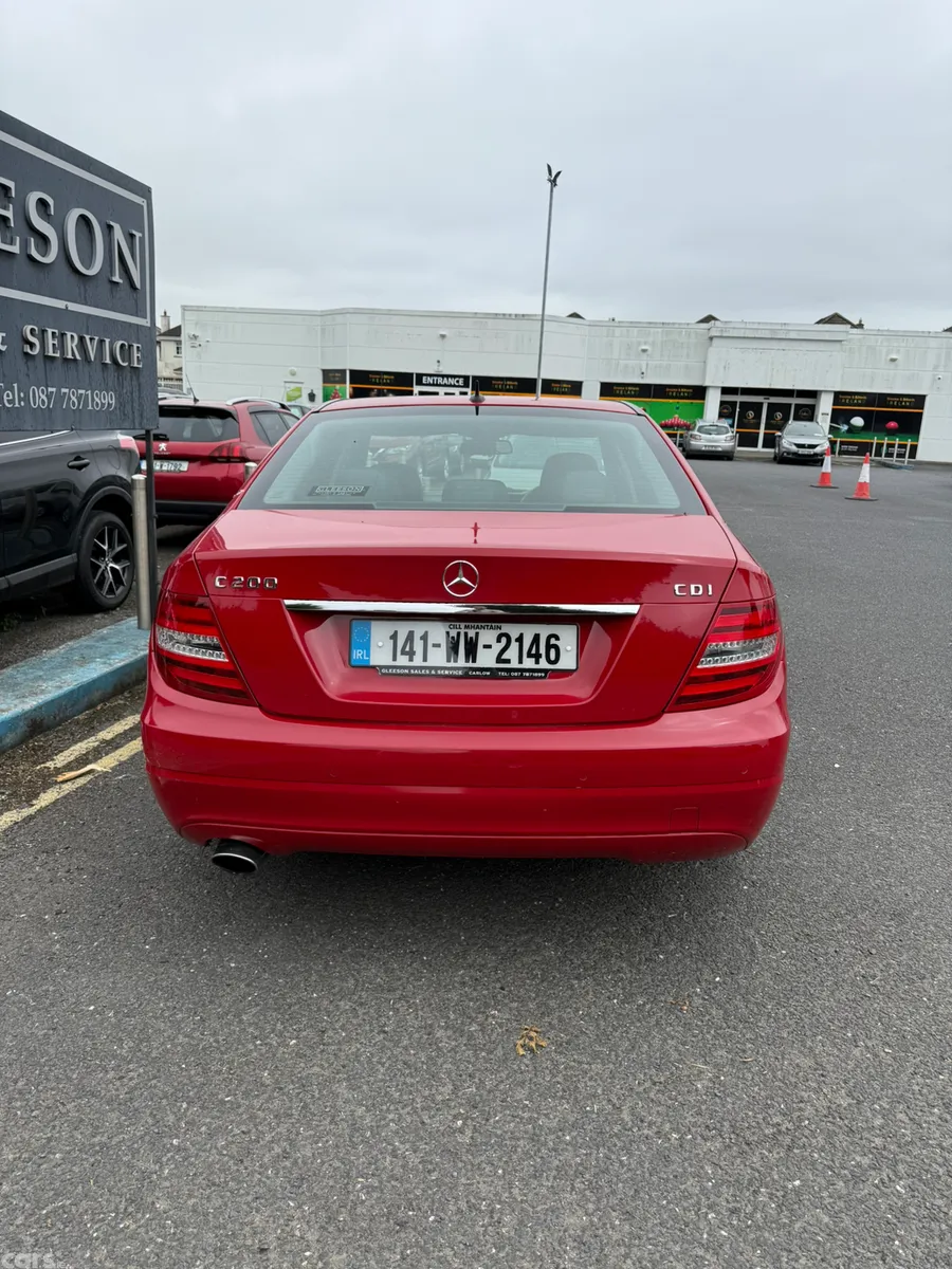 Mercedes-Benz C-Class Saloon, Diesel, 2014, Red