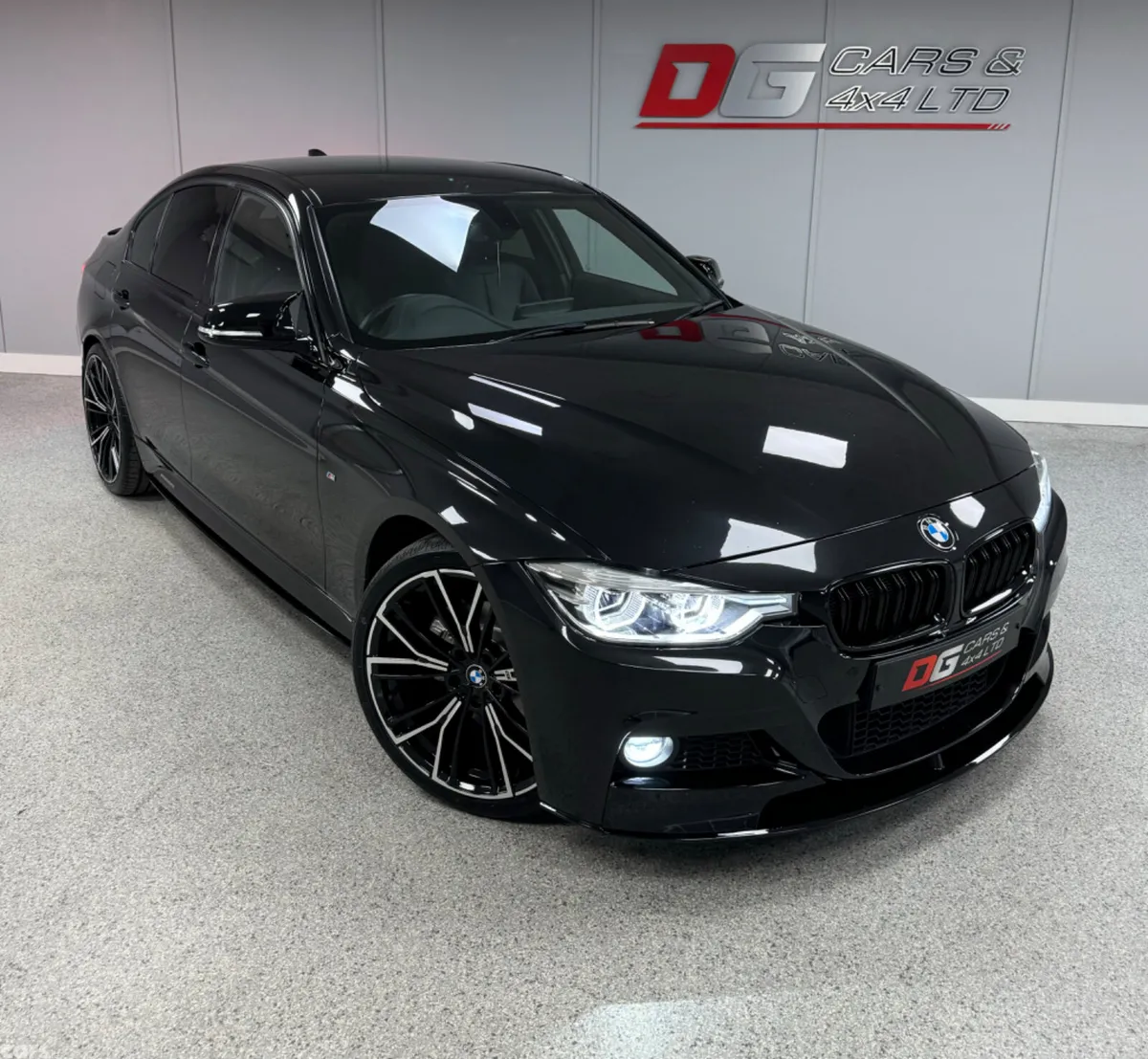 BMW 3-Series Saloon, Diesel, 2019, Black