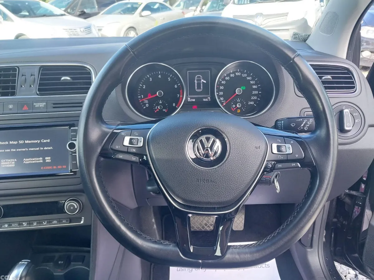 Volkswagen Polo Hatchback, Petrol, 2015, Black