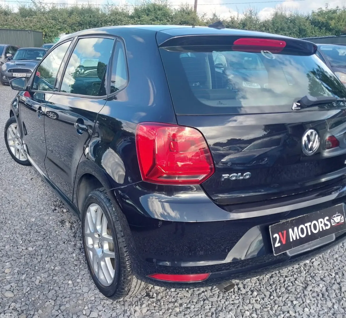 Volkswagen Polo Hatchback, Petrol, 2015, Black