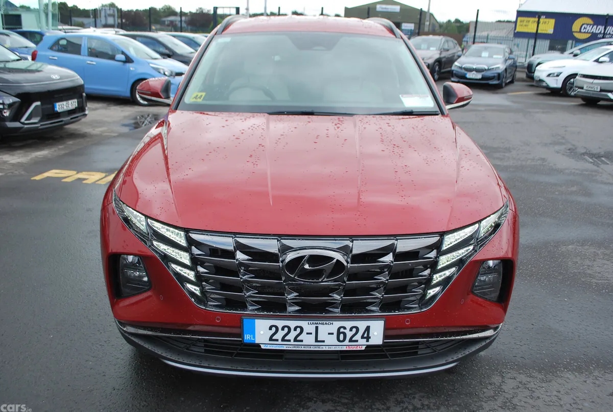 Hyundai Tucson SUV, Petrol Hybrid, 2022, Red