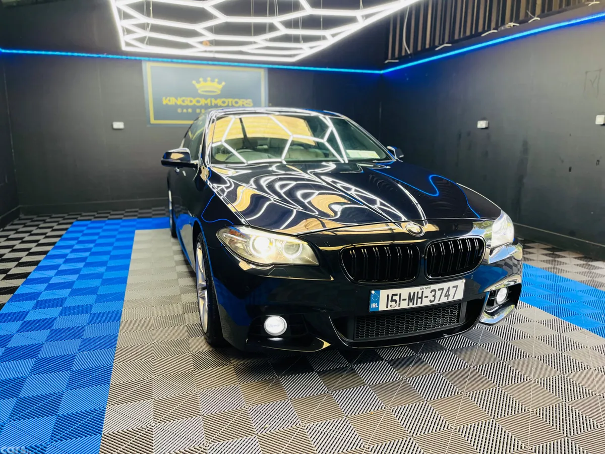 BMW 5-Series Saloon, Diesel, 2015, Black