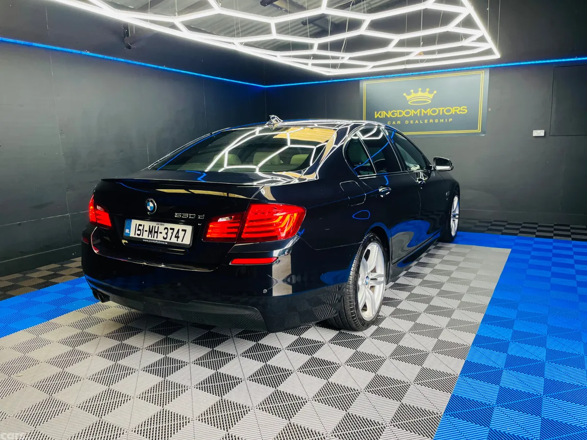 BMW 5-Series Saloon, Diesel, 2015, Black