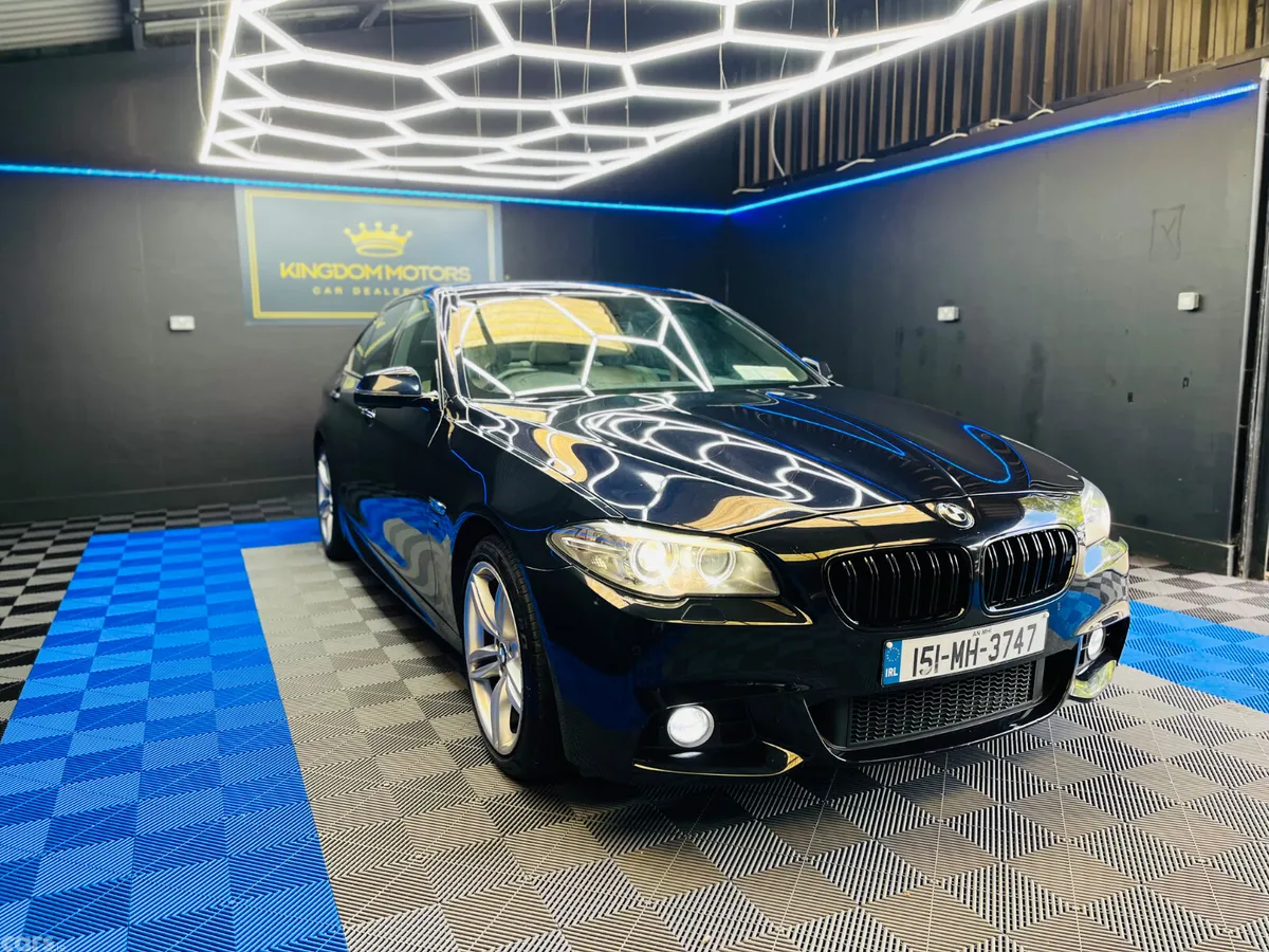 BMW 5-Series Saloon, Diesel, 2015, Black