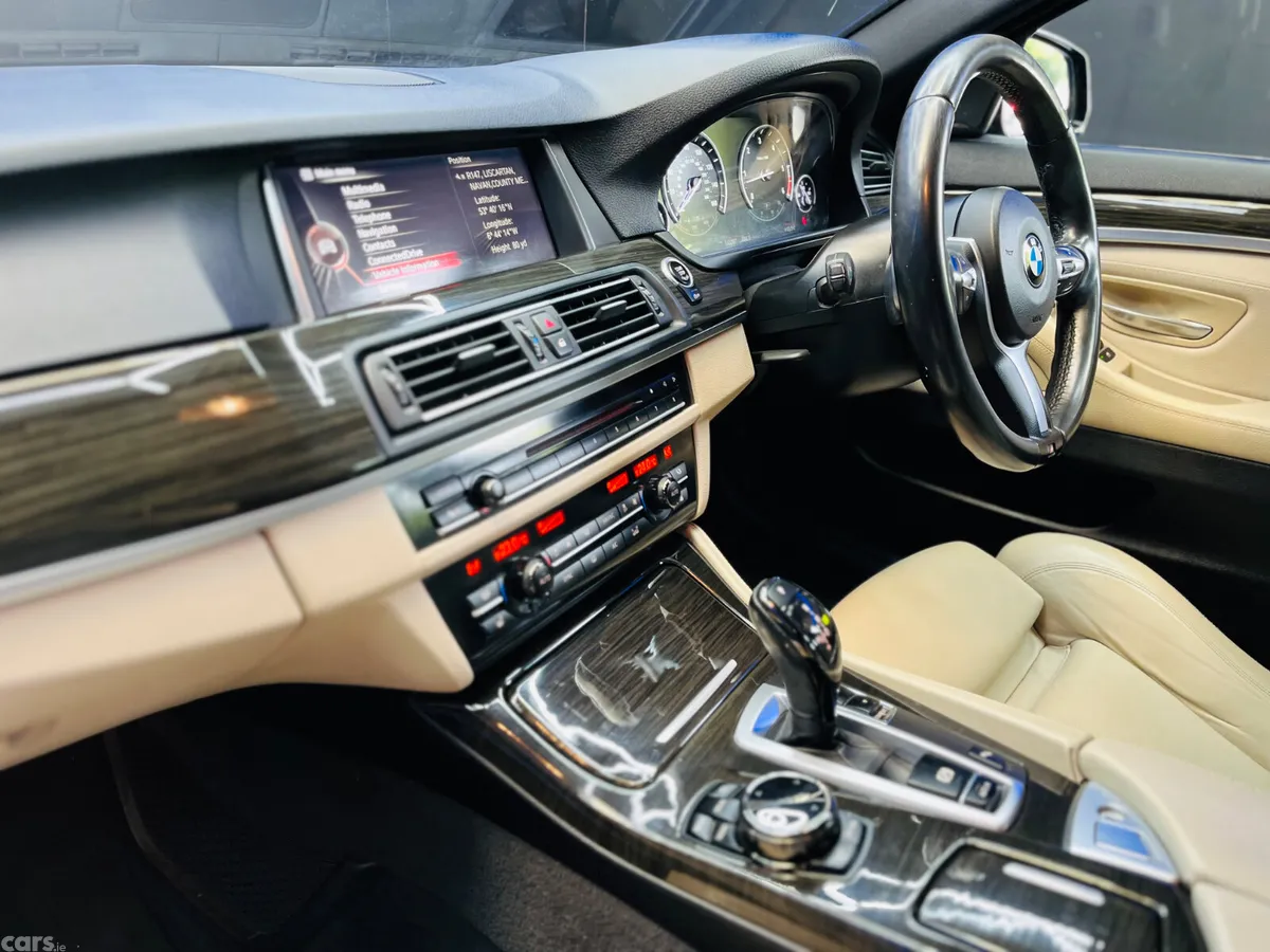 BMW 5-Series Saloon, Diesel, 2015, Black
