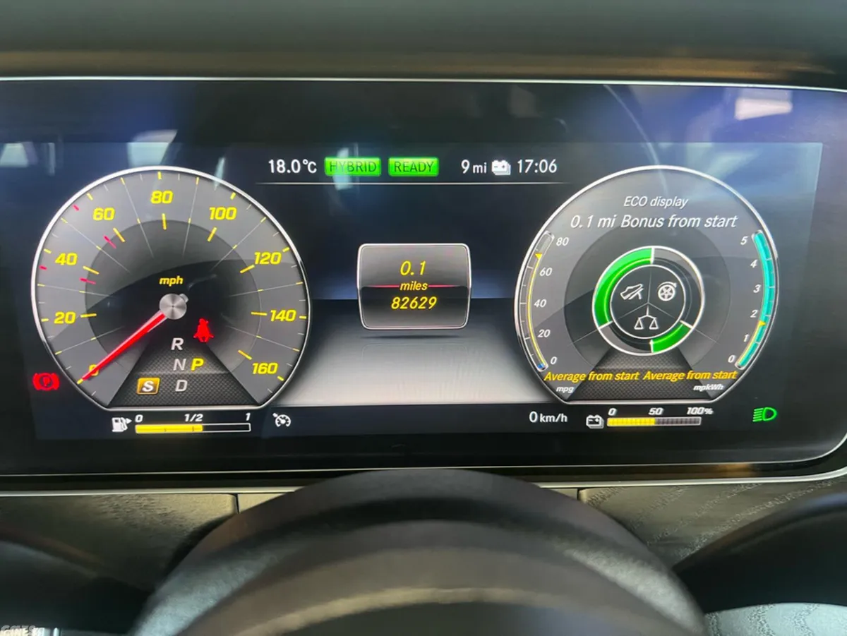 Mercedes-Benz E-Class Saloon, Diesel Plug-in Hybrid, 2020, Black