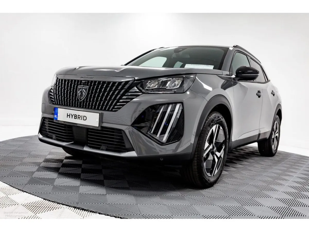 Peugeot 2008 SUV, Petrol Hybrid, 2026, Grey