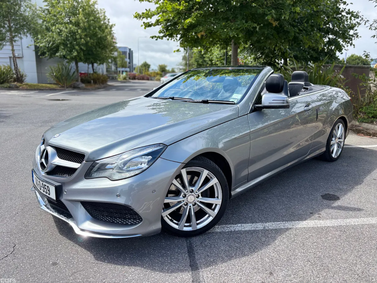 Mercedes-Benz E-Class Convertible, Diesel, 2014, Silver