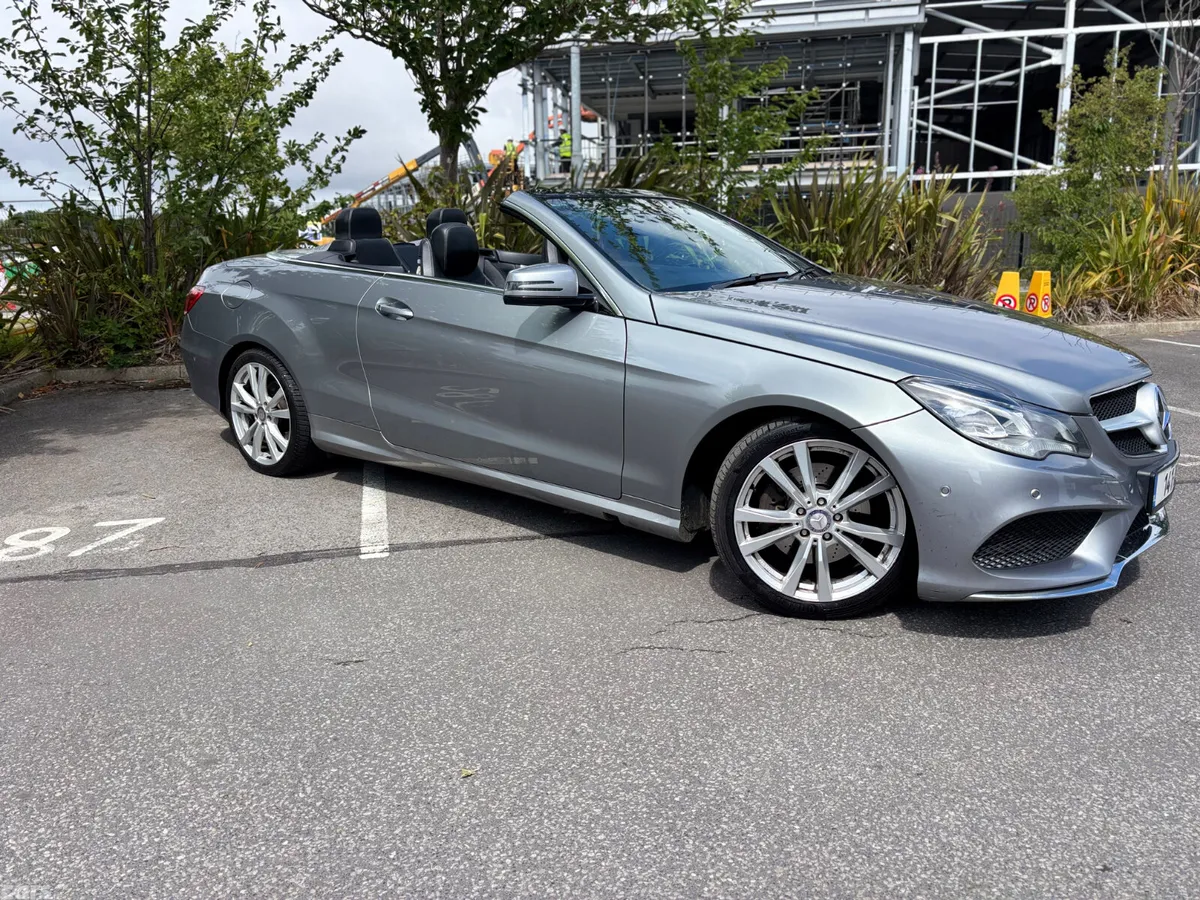 Mercedes-Benz E-Class Convertible, Diesel, 2014, Silver