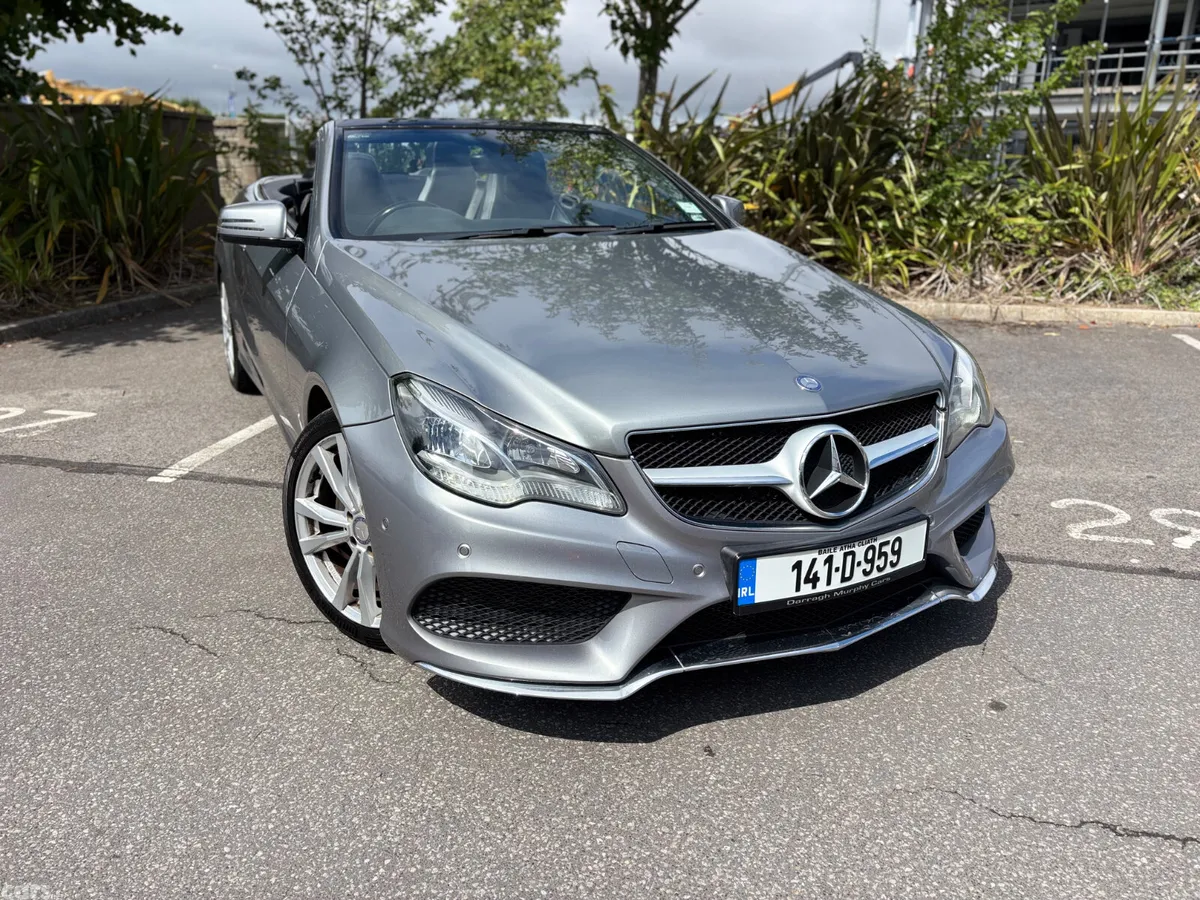 Mercedes-Benz E-Class Convertible, Diesel, 2014, Silver