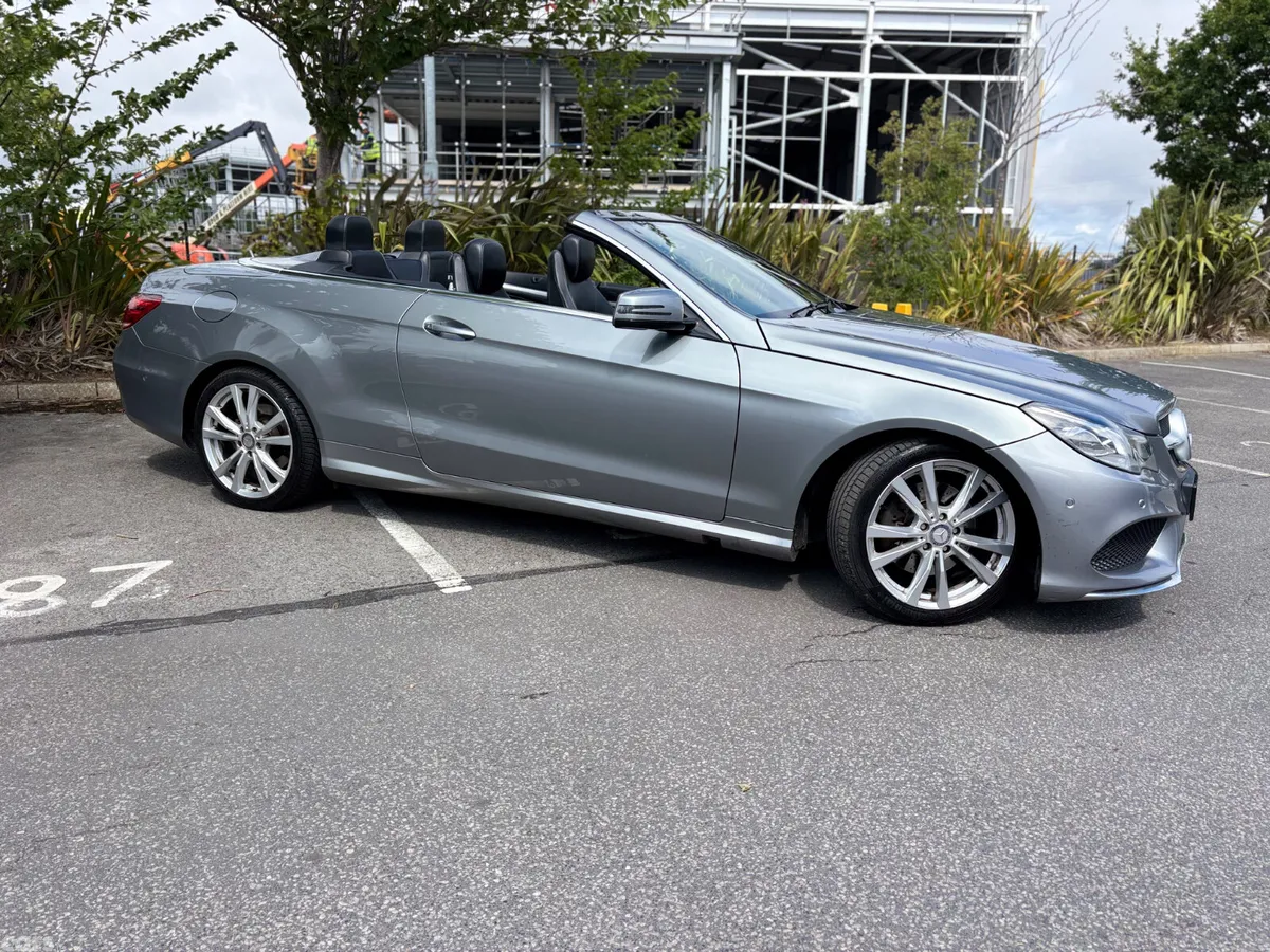 Mercedes-Benz E-Class Convertible, Diesel, 2014, Silver